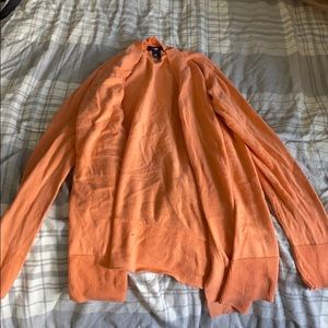 Gap orange cardigan